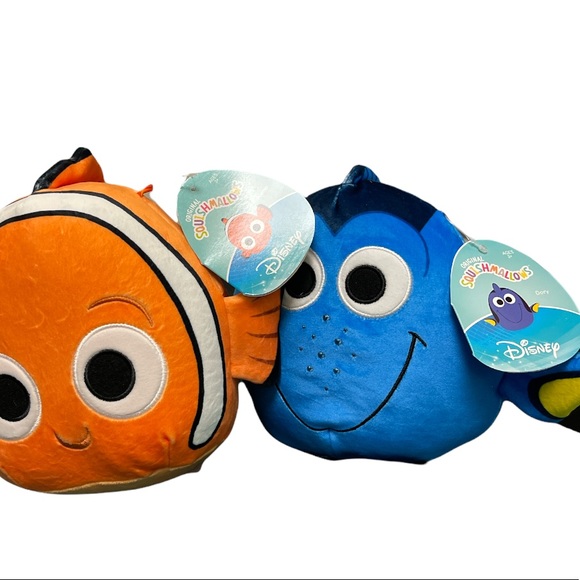 NEMO AND DORY 10” DISNEY BUNDLE NWT SQUISHMALLOWS - Picture 7 of 7